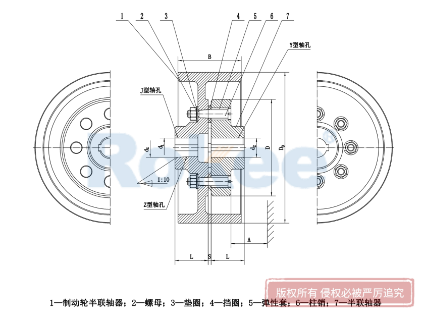 LTZ聯(lián)軸器,TLL聯(lián)軸器,LTZ彈性聯(lián)軸器,TLL彈性聯(lián)軸器,LTZ柱銷(xiāo)聯(lián)軸器,TLL柱銷(xiāo)聯(lián)軸器,彈性套柱銷(xiāo)聯(lián)軸器