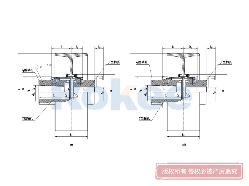 NGCL聯(lián)軸器,NGCL鼓形齒聯(lián)軸器,NGCL帶制動輪鼓形齒式聯(lián)軸器