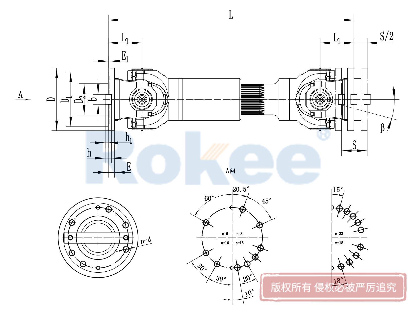 SWP480B聯(lián)軸器結(jié)構(gòu)圖,SWP480B萬向軸聯(lián)軸器結(jié)構(gòu)圖,SWP480B萬向節(jié)結(jié)構(gòu)圖,SWP480B十字軸式萬向聯(lián)軸器結(jié)構(gòu)圖,SWP480B萬向聯(lián)軸器結(jié)構(gòu)圖